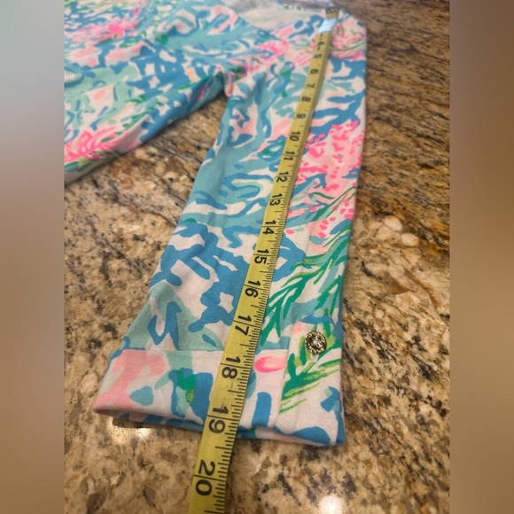 Lilly Pulitzer Dress Women ‘s Size Small Turquoise Blue Coral Print Summer Dress - Picture 9 of 9